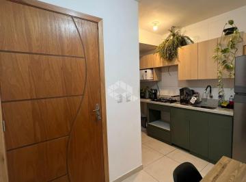Apartamento · 30m² · 1 Quarto · Apartamento semi mobiliado de 1 dormitório em Jardim Algarve Alvorada