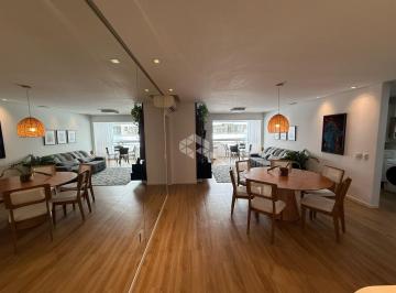 Apartamento · 113m² · 2 Quartos · 1 Vaga · APARTAMENTO COM 2 QUARTOS SENDO 1 SUÍTE MOBILIADO COM SACADA E CHURRASQUEIRA EM JURERÊ INTERNACIONAL