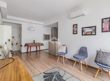 Apartamento · 48m² · 1 Quarto · 1 Vaga · Apartamento SEMIMOBILIADO 1 dormitório/Quarto. Churrasqueira. Vaga Escriturada