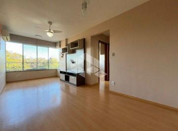Apartamento · 64m² · 2 Quartos · 1 Vaga · Apartamento de 2 dormitórios semimobiliado, vaga no condomínio Plaza Cristal, em Porto Alegre