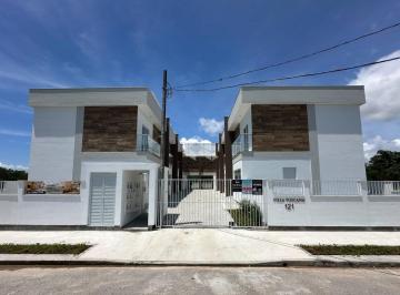 Casa · 96m² · 2 Quartos · 1 Vaga · CASA GEMINADA 2 SUÍTES VARANDA 1 VAGA COBERTA NOVA PALHOÇA/SC