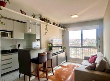 Apartamento · 48m² · 2 Quartos · 1 Vaga · Apartamento dois quartos com churrasqueira e vaga em andar alto