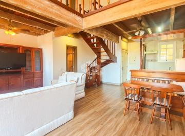 Apartamento · 90m² · 1 Quarto · 1 Vaga · Apartamento Duplex com Garden mobiliado, com 1 dormitório e linda vista no Moinhos de Vento