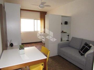 Apartamento · 26m² · 1 Quarto · Apartamento JK ótimo, mobiliado, Casa de Cultura Mário Quintana
