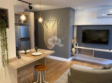 Apartamento · 46m² · 1 Quarto · 1 Vaga · Studio Alto Padrão Mobiliado, 1 Vaga de Garagem no Córrego Grande em Florianópolis.