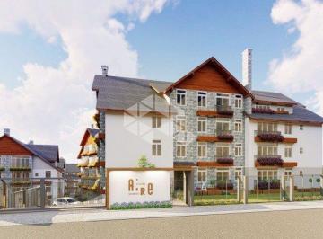 Apartamento · 64m² · 2 Quartos · 1 Vaga · Apartamento 02 dormitórios, 64,35m², 1 vaga, condomínio com infra, no Centro de Gramado