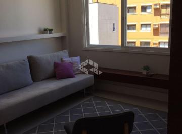 Apartamento · 45m² · 1 Quarto · 1 Vaga · Apartamento mobiliado, 01 dormitório (suíte,), 01 vaga de garagem coberta.