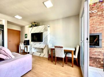 Apartamento · 50m² · 2 Quartos · 1 Vaga · APARTAMENTO 2 DORMITÓRIOS NO BAIRRO SANTA FÉ, MOBILIADO COM SACADA E CHURRASQUEIRA