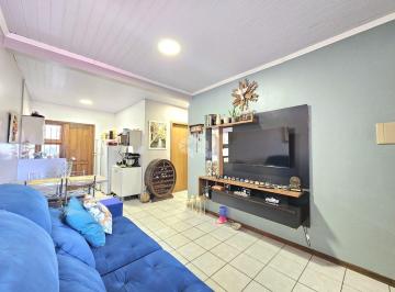 Casa · 56m² · 2 Quartos · 2 Vagas · Casa térrea à venda no bairro São José, Canoas - 2 dormitórios, pátio, área gourmet e 2 vagas - Acei