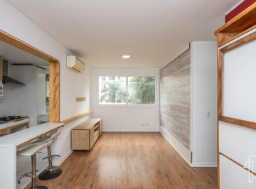 Apartamento · 63m² · 2 Quartos · 1 Vaga · Apartamento, 63 m² de área privadas, 2 dormitórios, living com 3 ambientes e uma vaga de garagem cob