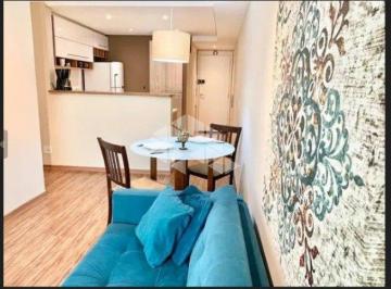 Sala e  Cozinha · APTO 53M² COM VARANDA MOOCA