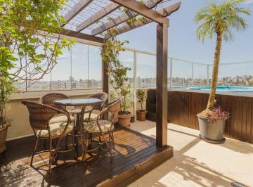 Apartamento · 144m² · 2 Quartos · 2 Vagas · Cobertura à venda, 2 dormitórios, 2 vagas de garagem, elevador, churrasqueira, próximo da PUCRS, bai