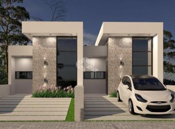 Casa · 60m² · 2 Quartos · 1 Vaga · Casa em construção 2 dormitórios, sala, cozinha, 1 ba.nheiro, 1 vaga de garagem, aceita financiament