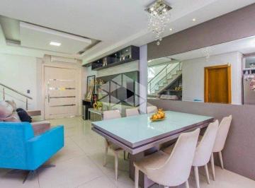 Casa · 178m² · 3 Quartos · 2 Vagas · Casa/sobrado 3 Dormitórios,1 suíte, cozinha planejada, sacada, banheiro social, lavabo, área de serv