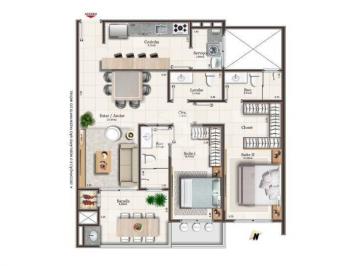 Apartamento · 94m² · 2 Quartos · 1 Vaga · Apartamento 2 suítes em Campinas-SJ
