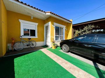 Casa · 53m² · 2 Quartos · 2 Vagas · Casa térrea em condomínio com infra, 2 dormitórios, churrasqueira e garagem