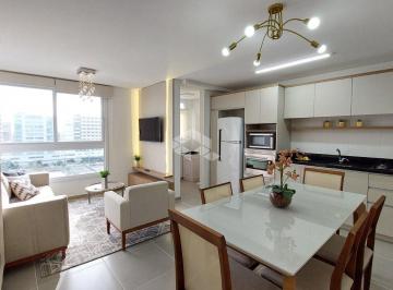 Apartamento · 63m² · 2 Quartos · 1 Vaga · Apartamento Novo, Decorado e Pronto para Morar - Viva a Elegância a Poucos Passos da Praia!