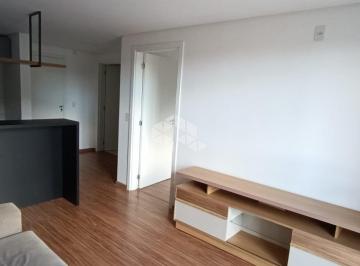 Apartamento · 56m² · 1 Quarto · 1 Vaga · Apartamento com 1 dormitório com sacada e semi mobiliado - Scharlau - São Leopoldo/RS