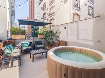 Apartamento · 70m² · 1 Quarto · 1 Vaga · Apartamento garden à venda com suíte e vaga no bairro Auxiliadora
