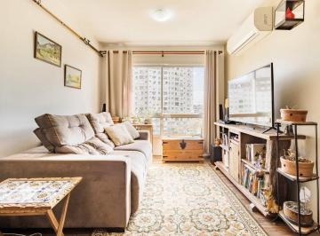 Apartamento · 65m² · 2 Quartos · 2 Vagas · Apartamento de 2 dormitórios com churrasqueira no Rossi Caribe