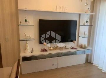 Apartamento · 76m² · 1 Quarto · 1 Vaga · APARTAMENTO 2QUARTOS SENDO 1 SUÍTE 100% MOBILIADO EM CAMPINAS SÃO JOSÉ -SC