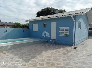 Casa · 110m² · 2 Quartos · 2 Vagas · Casa com 2 quartos sala cozinha e garagem para 2 carros e piscina no Bairro Rincão
