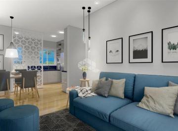 Apartamento · 62m² · 2 Quartos · 1 Vaga · Apartamento 2 dormitório, 62,04m² privativos, 1 vaga, na Várzea, em Gramado