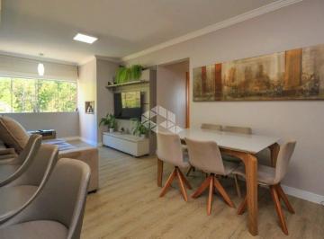 Apartamento · 80m² · 3 Quartos · 1 Vaga · Lindo Apartamento 3 Dormitórios no Nonoai Semimobíliado