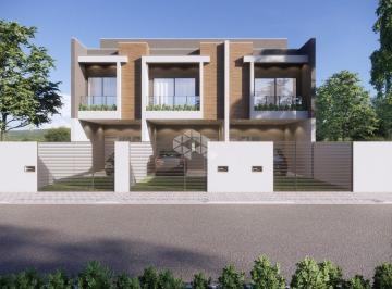 Casa · 102m² · 3 Quartos · 2 Vagas · SOBRADO GEMINADO EM CONSTRUÇÃO 3 quartos sendo 1 suíte no Costa e Silva