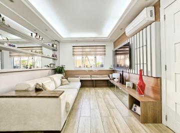 Casa · 90m² · 4 Quartos · 1 Vaga · Casa em Condomínio Fechado à venda no Centro de Canoas RS - 4 dormitórios, suíte, 1 vaga coberta - A