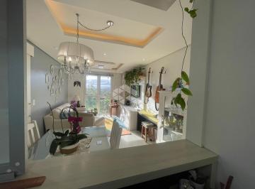 Apartamento · 68m² · 2 Quartos · 1 Vaga · Apartamento semi mobiliado, 2 dormitórios, sala estar jantar com vista, 68m2, vaga de estacionamento