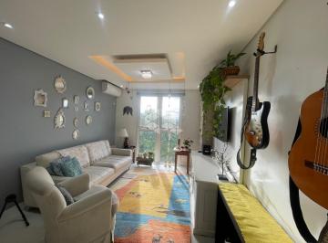 Apartamento · 68m² · 2 Quartos · 1 Vaga · Apartamento semi mobiliado, 2 dormitórios, sala estar jantar com vista, 68m2, va