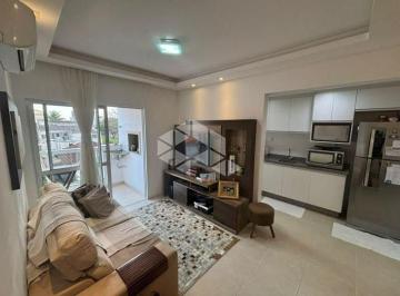 Apartamento · 74m² · 2 Quartos · 2 Vagas · Apartamento à venda - 2 dormitórios (1 suíte) em Barreiros, São José/SC | Totalmente mobiliado