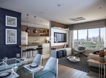 Apartamento · 66m² · 2 Quartos · 2 Vagas · Apartamento com dois dormitórios, suíte, vaga dupla e sol norte