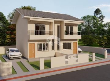Casa · 146m² · 2 Quartos · 1 Vaga · Geminado à venda na Palhoça com 2 quartos (1 suíte) - 146m² e quintal espaçoso!