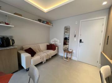 Apartamento · 30m² · 1 Quarto · 1 Vaga · STUDIO COM 1 SUÍTE MOBILIADO VAGA LAZER COMPLETO TRINDADE FLORIANÓPOLIS