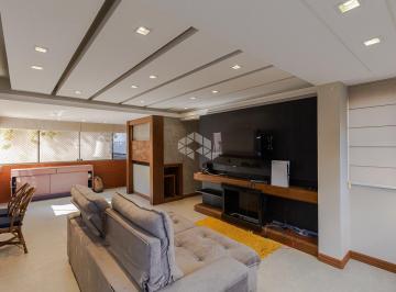 Apartamento · 170m² · 2 Quartos · 2 Vagas · Apartamento Garden 169m2, 2 dorm, sendo 1 suíte, c/jacuzzi, parrilla, forno de pizza, lareira e chur