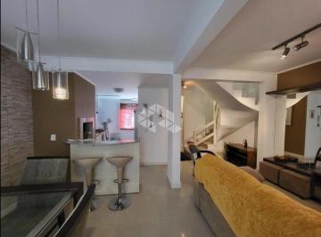 Casa · 154m² · 3 Quartos · 2 Vagas · Casa com 03 dormitórios , suuíte, possui sótão, em Condomínio semimobiliada, pode financiar e usar F