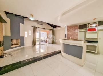 Casa · 181m² · 4 Quartos · 2 Vagas · Casa Sobrado semimobiliada 4 dormitórios, suíte, closet, sótão, lareira, churrasqueira, piscina e 3 
