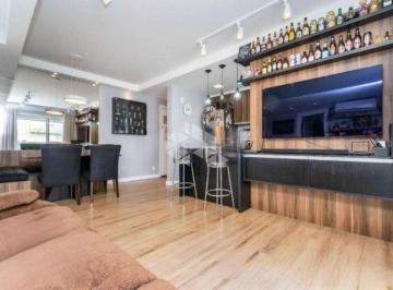 Apartamento · 80m² · 3 Quartos · 1 Vaga · Apartamento 3 dormitórios Mobiliado no Jardim Carvalho - Porto Alegre - RS