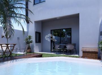 Casa · 100m² · 3 Quartos · 2 Vagas · Casa geminada com 03 dormitórios localizada na Cachoeira do Bom Jesus Florianópolis