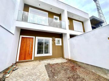 Casa · 114m² · 3 Quartos · 2 Vagas · Sobrado de 3 dormitórios, sendo uma suíte com sacada, 2 vagas no bairro Igara em