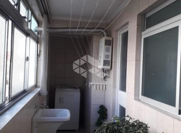 Apartamento · 74m² · 2 Quartos · 1 Vaga · Apartamento dois dormitórios com garagem, sacada e elevador , 75m² área privativa no bairro Menino D