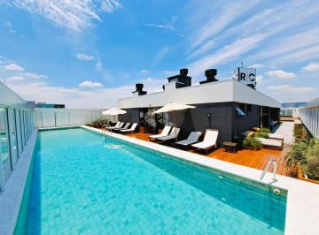 Apartamento · 62m² · 2 Quartos · 1 Vaga · Apartamento de 1 dormitório com piscina aquecida no Bairro Menino Deus a metros da Orla do Guaíba