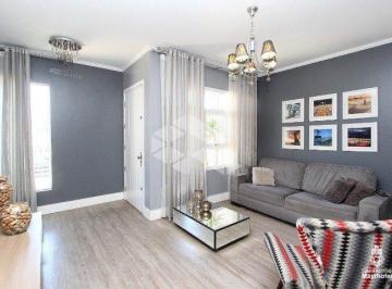 Casa · 167m² · 3 Quartos · 2 Vagas · Casa-sobrado, 3 dormitórios, 1 suíte, sala de estar, lavabo, cozinha mobiliada, churrasqueira e pisc