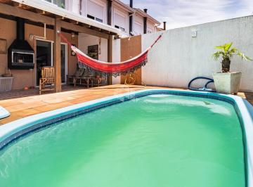 Casa · 144m² · 3 Quartos · 1 Vaga · Casa Mobiliada em Cond. 3 dorm/ 1 suíte 2 Vagas - Piscina c/ chiuveiro externo