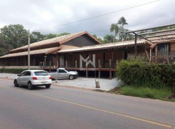 fachada · Chácara com salão comercial à venda no Bosque em Vinhedo - SP