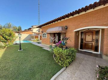 fachada · Casa térrea para alugar no Condomínio Estância Marambaia em Vinhedo - SP