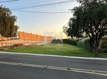 Testada · Terreno plano à venda no Condomínio Terras de Vinhedo na cidade de Vinhedo - SP