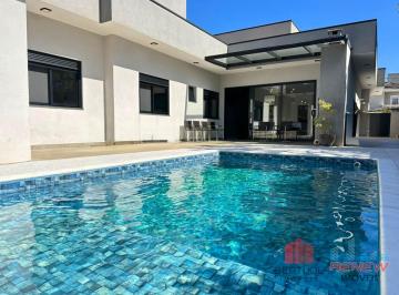 Casa · 186m² · 3 Quartos · 4 Vagas · Casa Térrea com 3 quartos, 186 m², Á venda - Condomínio Bosque dos Cambarás - Valinhos/SP